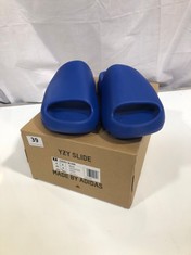 ADIDAS YEEZY MEN'S SLIDE - AZURE BLUE - UK 9 - RRP £135