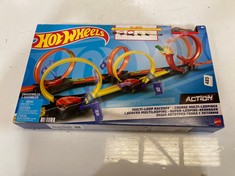 HOT WHEELS MULTI-LOOP RACEOFF RACE TRACK