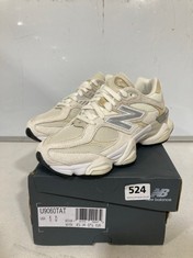 NEW BALANCE TRAINERS WHITE/NATURAL SIZE 4.5