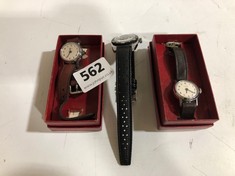 3 X VINTAGE WATCHES TO INCLUDE TIMEX