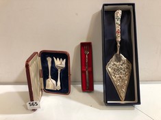 ASSORTED SETS OF VINTAGE PLATED BOXED CUTLERY