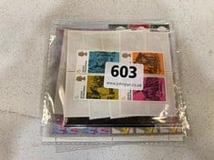 10 X PACKS OF ASSORTED ANTIQUE AND VINTAGE BRITISH AND INTERNATIONAL STAMPS