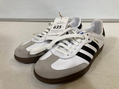 ADIDAS SAMBA OG TRAINERS WHITE/BLACK SIZE 5