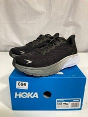 HOKA W ARAHI 6 TRAINERS BLACK/WHITE SIZE 5 RRP- £130