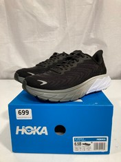 HOKA W ARAHI 6 TRAINERS BLACK/WHITE SIZE 5 RRP- £130