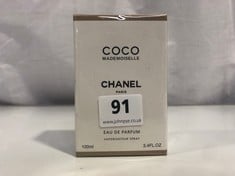 CHANEL COCO MADEMOISELLE - EAU DE PARFUM 100ML - RRP £122