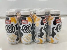 CAGE OF 56 X PACKS OF 12 MULLER FRIJJ MILKSHAKE - BANANA FLAVOUR - 330ML - BBE.: 30/07/24 ( CAGE NOT INCLUDED) (COLLECTION ONLY )