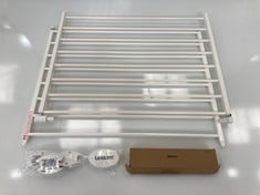 CAGE OF ASSORTED ITEMS/SAFETY GAGES TO INCLUDE SAFETY FIRST PORTABLE BED RAIL - DARK GREY ( CAGE NOT INCLUDED ) (KERBSIDE PALLET DELIVERY)