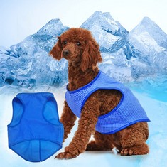 29 X DOG COOLING VEST,DOG COOLING JACKET, DOG COOLING COAT, PET COOLING VEST, COOL JACKETS FOR DOGS, LIGHTWEIGHT SUN-PROOF PET VEST WITH MAGIC TAPE FOR OUTDOOR HUNTING TRAINING AND CAMPING - TOTAL RR