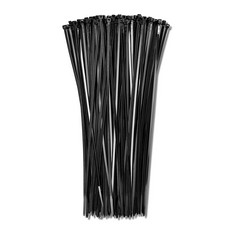 QUANTITY OF ASSORTED ITEMS TO INCLUDE  CABLE ZIP TIES, INDUSTRIAL NYLON ZIP TIES SELF-LOCKING WIRE TIE WRAPS WITH 40LBS TENSILE STRENGTH,UV & HEAT RESISTANT., 200MMX3.6MM-100 PACK, BLACK  - TOTAL RRP