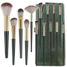 37 X MAKEUP BRUSHES, ZHIYE MAKEUP BRUSH SET PROFESSIONAL COSMETIC KIT WITH FOUNDATION BRUSH POWDER BRUSH EYE BRUSH 14PCS - TOTAL RRP £148: LOCATION - RACK B