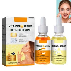 QUANTITY OF ASSORTED ITEMS TO INCLUDE KOAHDE DAY & NIGHT SERUM SET FOR FACE,DAY AND NIGHT SERUM COMBINATION,SKIN WHITENING FACIAL SERUM,SKIN BRIGHTENING ESSENCE,DEEP HYDRATING VITAMIN C NIGHT ESSENCE