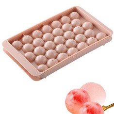 QUANTITY OF ASSORTED ITEMS TO INCLUDE GST FPQ 1 PCS PREMIUM ICE CUBE TRAYS, SILICONE ICE CUBE MOLDS WITH SEALING LID, 33 ICE CUBES PER PLATE, REUSABLE,ROUND ICE BALL MAKER MOULD FOR FREEZER, FOR CHIL