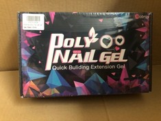 8 X POLY NAIL GEL QUICK BUILDING EXTENSION GEL RRP £106: LOCATION - RACK D