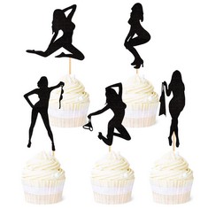 23 X BLUMOMON 32PCS SINGER CUPCAKE TOPPERS?POPULAR SINGER BIRTHDAY PARTY DECORATION?MUSIC THEMED PARTY FANS PARTY DECORATION - TOTAL RRP £115: LOCATION - RACK E