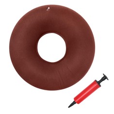 24 X DOUGHNUTS CUSHION PROSTATE SEAT , HEMORRHOID DONUT SEAT, PORTABLE INFLATABLE DONUT CUSHION FOR PRESSURE RELIEF, SURGERY, COCCYX PAIN, PREGNANCY CHILDBIRTH, WHEELCHAIR CUSHION , AIR PUMP INCLUDED