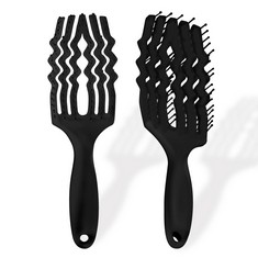 QUANTITY OF ITEMS TO INCLUDE DETANGLE HAIR BRUSH,ANTI FRIZZ COMB BRUSH EXTENSION PADDLE BRUSH TANGLE TAMER WITH FLEXIBLE SOFT PIN BRISTLES FOR CURLY STRAIGHT WAVY DRY WET HAIR WOMEN MEN CHILDREN - TO