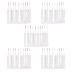 32 X TSHAOUN 50 PCS SMALL CLEANING BRUSH, ANTI-CLOGGING SHOWER CLEANING BRUSH MULTIFUNCTIONAL DEEP DETAIL CREVICE CLEANING BRUSH FOR SHOWER HEAD, PHONE HOLE, COSMETIC BOTTLE HOLE, TOOTH SCALER , WHIT