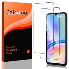 QUANTITY OF ASSORTED ITEMS TO INCLUDE CAISEMO 2 PACK FOR SAMSUNG GALAXY A05S 6.7'', NOT FOR SAMSUNG GALAXY A05 , TEMPERED GLASS SCREEN PROTECTOR,9H HARDNESS, ANTI SCRATCH,SOFT TOUCH: LOCATION - RACK