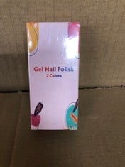 33 X GEL NAIL POLISH 2 COLOURS: LOCATION - RACK A