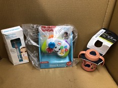 QUANTITY OF ITEMS TO INCLUDE A TOMMEE TIPPEE SUPERSTAR TRAINING CUP FOR BABIES COLOUR BROWN: LOCATION - A