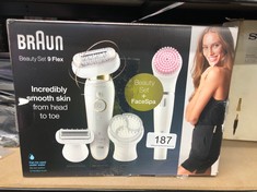 BRAUN SILK-ÉPIL 9 FLEX BEAUTY SET EPILATOR FOR WOMEN WITH FLEXIBLE HEAD FOR EASIER HAIR REMOVAL, ELECTRIC SHAVER & TRIMMER, FACESPA, PRESSURE GUIDE, WET & DRY, UK 2 PIN PLUG, 9-100, WHITE.: LOCATION