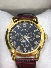 MENS LA BANUS WATCH GOLD COLOUR CASE:: LOCATION - B