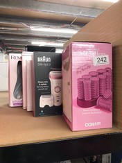 QUANTITY OF ITEMS TO INCLUDE CONAIR INSTANT HEAT COMPACT HOT ROLLERS; PINK , 2 PIN PLUG , COLOR VARIATION: LOCATION - B