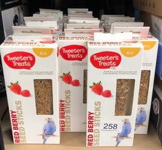 29 X TWEETER'S TREATS SEED STICKS FOR BUDGIES - RED BERRY:: LOCATION - B