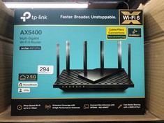 TP-LINK AX5400 DUAL-BAND WI-FI 6 ROUTER.: LOCATION - B