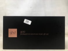 GHD GOLD STYLER - HAIR STRAIGHTENERS FESTIVE GIFT SET WITH ALL ROUNDER PADDLE BRUSH AND HEAT RESISTANT BAG.: LOCATION - TOP 50