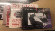 QUANTITY OF ITEMS TO INCLUDE REMINGTON AS7051 VOLUME AND CURL AIR STYLER, BLACK/ PINK: LOCATION - C