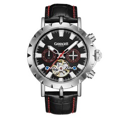 GAMAGES OF LONDON LIMITED EDITION HAND ASSEMBLED EXHIBITION RACER AUTOMATIC STEEL SKU GA1533 RRP £715: LOCATION - TOP 50