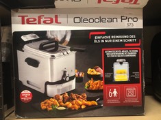 TEFAL OLEOCLEAN PRO DEEP FAT FRYER FR804140 3.5L FOOD SEMI COMMERCIAL.: LOCATION - D