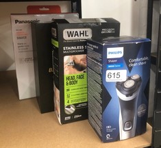 QUANTITY OF ITEMS TO INCLUDE PHILIPS ELECTRIC SHAVER SERIES 3000X - WET & DRY ELECTRIC SHAVER FOR MEN IN CELESTIAL BLUE, WITH SKINPROTECT TECHNOLOGY, POP-UP BEARD TRIMMER, ERGONOMIC MEN'S SHAVER , MO