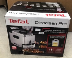 TEFAL OLEOCLEAN PRO DEEP FAT FRYER FR804140 3.5L FOOD SEMI COMMERCIAL.: LOCATION - E