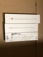 3 X APPLE PENCIL (2ND GENERATION): LOCATION - B RACK