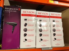 QUANTITY OF ITEMS TO INCLUDE REVLON ONE-STEP HAIR DRYER AND VOLUMISER FOR MID TO LONG HAIR (ONE-STEP, 2-IN-1 STYLING TOOL, IONIC AND CERAMIC TECHNOLOGY, UNIQUE OVAL DESIGN) RVDR5222: LOCATION - B RAC