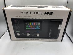 HEADRUSH MX5 THE MOST POWERFUL GUITAR FX & AMP MODELER: LOCATION - A RACK