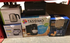 QUANTITY OF ITEMS TO INCLUDE TASSIMO SUNY COFFEE MACHINE: LOCATION - C RACK