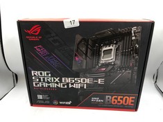 ASUS ROG STRIX B650E-E GAMING WIFI MOTHERBOARD: LOCATION - A RACK