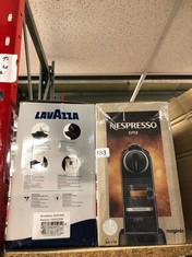 NESPRESSO CITIZ COFFEE MACHINE + LAVAZZA MINI COFFEE MACHINE: LOCATION - C RACK