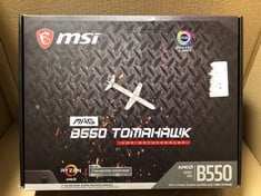 MSI MAG B550 TOMAHAWK AMD MOTHERBOARD:: LOCATION - C RACK