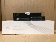 QUANTITY OF ITEMS TO INCLUDE GHD DUET STYLE 2-IN-1 HOT AIR STYLER - TRANSFORMS HAIR FROM WET TO STYLED WITH AIR-FUSION TECHNOLOGY (WHITE):: LOCATION - C RACK