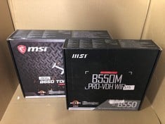 QUANTITY OF ITEMS TO INCLUDE MSI B550M PRO-VOH MOTHERBOARD: LOCATION - D RACK