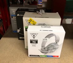 QUANTITY OF ITEMS TO INCLUDE TURTLE BEACH RECON 70 CAMO WHITE GAMING HEADSET FOR XBOX SERIES X|S, XBOX ONE, PS5, PS4, NINTENDO SWITCH & PC: LOCATION - D RACK