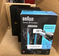 QUANTITY OF ITEMS TO INCLUDE BRAUN SERIES 3 PROSKIN 3040S ELECTRIC SHAVER AND PRECISION TRIMMER, PACK OF 1, RATED WHICH GREAT VALUE: LOCATION - D RACK