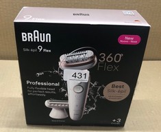 BRAUN SILK-ÉPIL 9 EPILATOR SES 9-030 3D.: LOCATION - E RACK