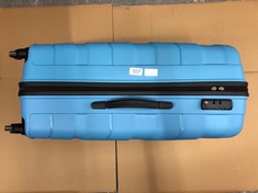 AMERICAN TOURISTER BLUE SUITCASE (LARGE): LOCATION - F RACK