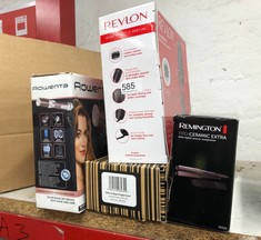 QUANTITY OF ITEMS TO INCLUDE DIVA PRO STYLING WIDE DIGITAL STRAIGHTENER AND STYLER WITH MACADAMIA ARGAN OIL AND KERATIN INFUSED CERAMIC PLATES: LOCATION - G RACK